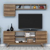 Cumpara ieftin Comoda TV Ayla - Walnut