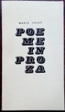 Cumpara ieftin MARIA VALER - POEME IN PROZA (editia princeps, EPL 1969)