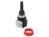 Comutator joystick 30mm IP65 EAO - 2 poziții stabile, temperatură -25...65&deg;C