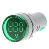 Voltmetru Digital elSales ELS-22VM/V, Diametru 22 mm, Protectie IP65, Iluminare LED, Temperatura mediului -25