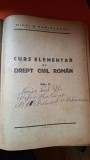 Mihai G. Rarincescu - Curs Elementar de Drept Civil Roman Vol II