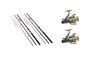 Set 2 Lansete Feeder 3.9m, Actiune 120-180g + 2 Mulinete KT6000, Tambur Aluminiu, Baitrunner