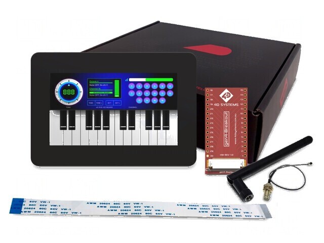 Afişaj TFT 4,3 inch 800x480 pentru ESP32