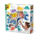 Cumpara ieftin Set 15 dinozauri din spuma pentru baie, SES Creative
