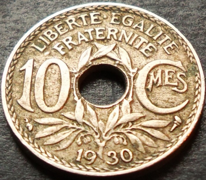 Moneda istorica 10 CENTIMES - FRANTA, anul 1930 * cod 2567