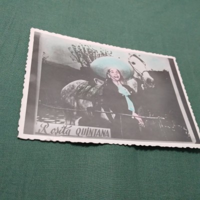 FOTO TIP CARTE POSTALA ROSITA QUINTANA foto