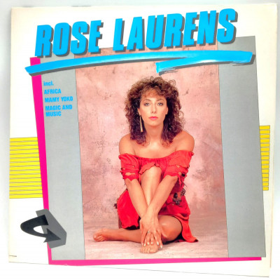 ROSE LAURENS Rose laurens 1983 vinyl LP NM / NM WEA Germania synth pop foto