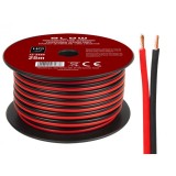 Cablu difuzor, Blow, 2 x 4.00 mm, 25 m, Rosu/Negru