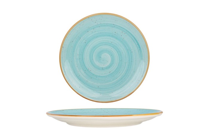 Bonna Farfurie pentru Desert - Aqua - Por&Aring;&pound;elan - 21 cm - set de 6