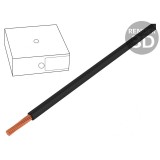 Cablu Electric Litat Cu 4mm2 PVC Negru 100m