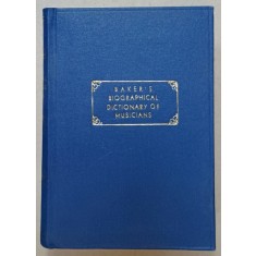 BAKER &#039;S BIOGRAPHICAL DICTIONARY OF MUSICIANS , 1940