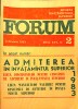 Set reviste Forum - Admiterea &icirc;n &icirc;nvățăm&acirc;ntul superior (9 numere 1963-1983)