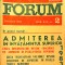 Set reviste Forum - Admiterea &icirc;n &icirc;nvățăm&acirc;ntul superior (9 numere 1963-1983)