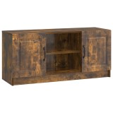 vidaXL Cabinet TV Stejar fumuriu 102 x 34,5 x 47 cm Lemn prelucrat 895850