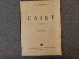 Al. O. Teodoreanu Caiet. Versuri, ed. a II-a, 1943, Alta editura, Clasa 11, Matematica