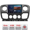 Navigatie Opel Movano, Renault Master 2010-2021 Android Ecran QLED octa core 4+64 carplay android auto KIT-movano+EDT-E310V3 v2 CarStore Technology