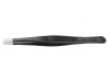 Pensetă cu v&acirc;rf plat și rotunjit, 120mm