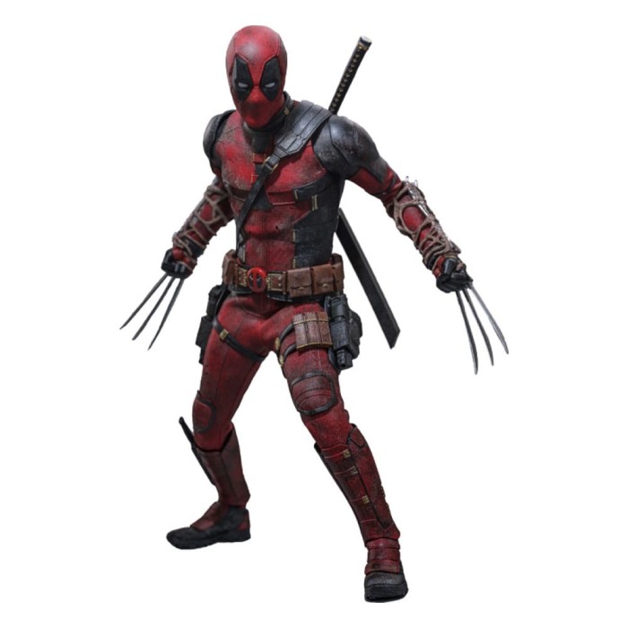 Deadpool &amp; Wolverine Movie Masterpiece Action Figure 1/6 Deadpool (Battling Version) 31 cm