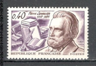 Franta.1968 P.Larousse-creatorul enciclopediei SF.573 foto