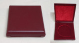 Cutie Lux din plastic pentru depozitare medalie - placheta - pt medalia de 6 cm