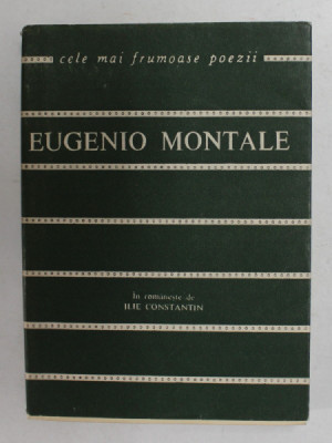 EUGENIO MONTALE - VERSURI , COLECTIA &amp;#039; CELE MAI FRUMOASE POEZII &amp;#039; , NR. 93, 1967 foto