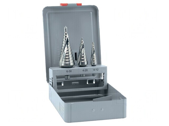 Set Burghie Metal Oțel Rapid Cobalt HSS-E 3 Buc.