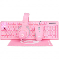 Advanced Gaming Kit 4 in 1 Marvo CM418 (tastatura, casti, mouse, mousepad) foto