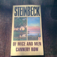 Of Mice and Men/Cannery Row - John Steinbeck (carte in limba engleza)