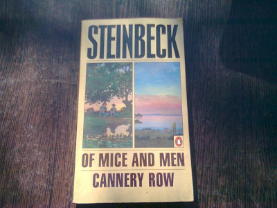 Of Mice and Men/Cannery Row - John Steinbeck (carte in limba engleza) foto