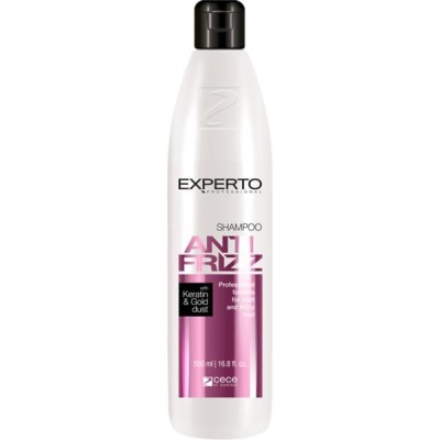 Sampon anti incretire cu cheratina si ulei de jojoba Anti-frizz Experto Professional 400 ml cod.4106 foto