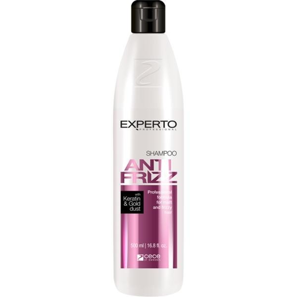 Sampon anti incretire cu cheratina si ulei de jojoba Anti-frizz Experto Professional 400 ml cod.4106