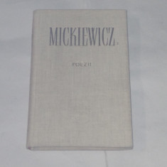 MICKIEWICZ - POEZII editie de lux, cartonata