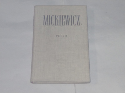 MICKIEWICZ - POEZII editie de lux, cartonata foto