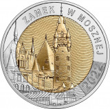 Polonia 5 Zlotych 2022 - (Moszna Castle) 24 mm, KM-New UNC !!!, Europa