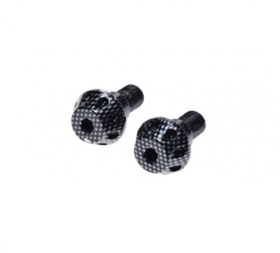 Set 2 capeti ghidon imitatie carbon, M16x1.5 Cod Produs: MX_NEW ABABE015C2 foto