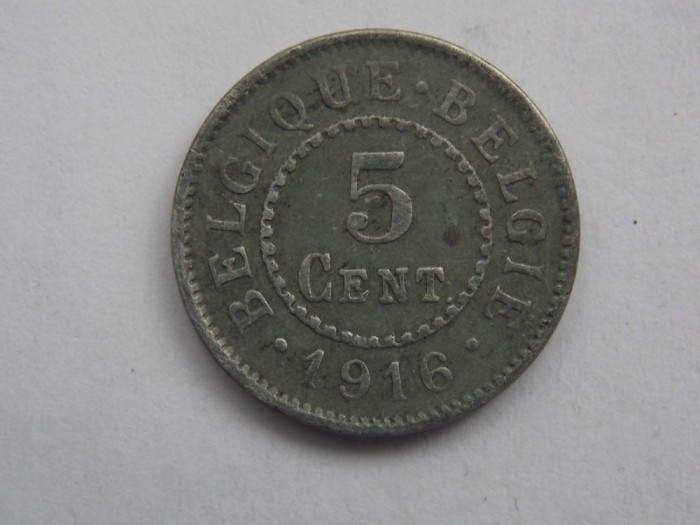 5 CENT 1916 BELGIA