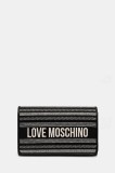 Love Moschino geantă culoarea negru, JC4241PP0MKO100A