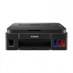 Multifunctional inkjet color ciss canon pixma g2411 dimensiune a4f(printare copiere scanare) viteza 88ipm alb-negru 5ipm foto