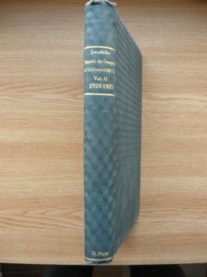 LUCRARILE INSTITUTULUI DE GEOGRAFIE AL UNIVERSITATII DIN CLUJ - vol. II - 1926 foto