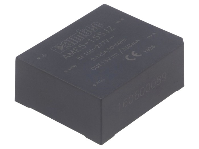 Convertor AC/DC 5W 15VDC