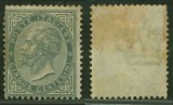 Italy 1863 King Viktor Emanuel II 5C Mi.16 MNG AM.568, Nestampilat