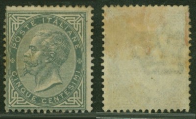 Italy 1863 King Viktor Emanuel II 5C Mi.16 MNG AM.568 foto