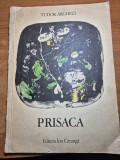 Carte pentru copii - prisaca - tudor arghezi - din anul 1976 - carte format mare