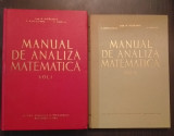 MANUAL DE ANALIZA MATEMATICA - 2 VOLUME - MIRON NICOLESCU, N. DINCULEANU, MARCUS