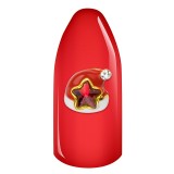 Cumpara ieftin Decoratiune Unghii 3D - Santa Hat #01