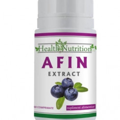 Extract frunze de afin 60mg, 60 tablete, Health Nutrition