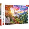 PUZZLE TREFL 500 CASTEUL NEUSCHWANSTEIN, TREFL 500P