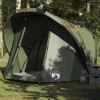 VidaXL Cort de pescuit 4 persoane, verde măsliniu, impermeabil
