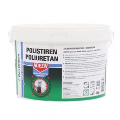 Adeziv polistiren/poliuretan Den Braven, interior, 4 kg, alb foto