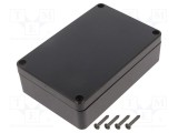 Carcasă universală MASZCZYK 70mm x 105mm x 30mm ABS neagră IP65